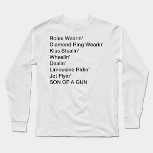 Rolex Wearin Flair Speech Long Sleeve T-Shirt